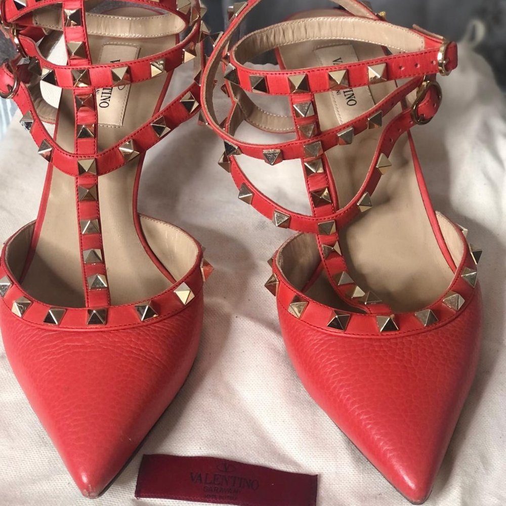 VALENTINO GARAVANI ROCKSTUD PUMPS - Picture 2 of 6
